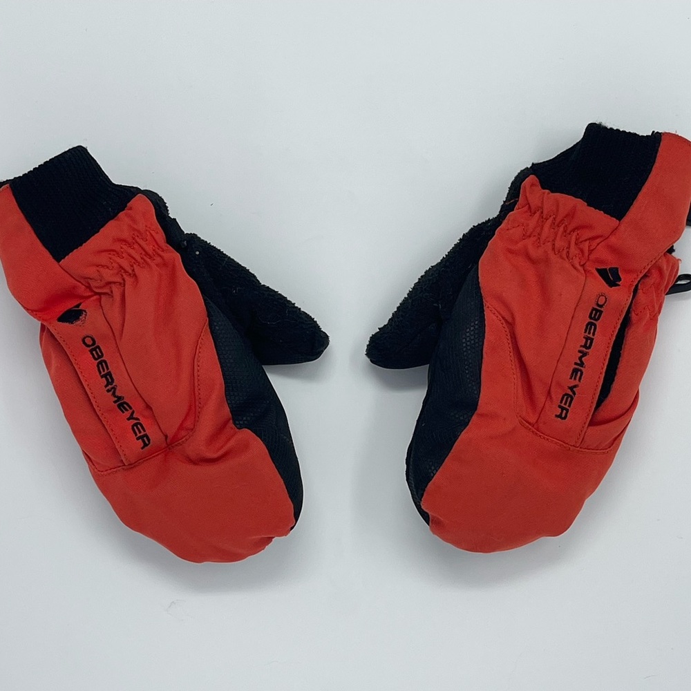 OBERMEYER: Kids' Thumbs Up Mittens, Red, Size: Large (Kids)